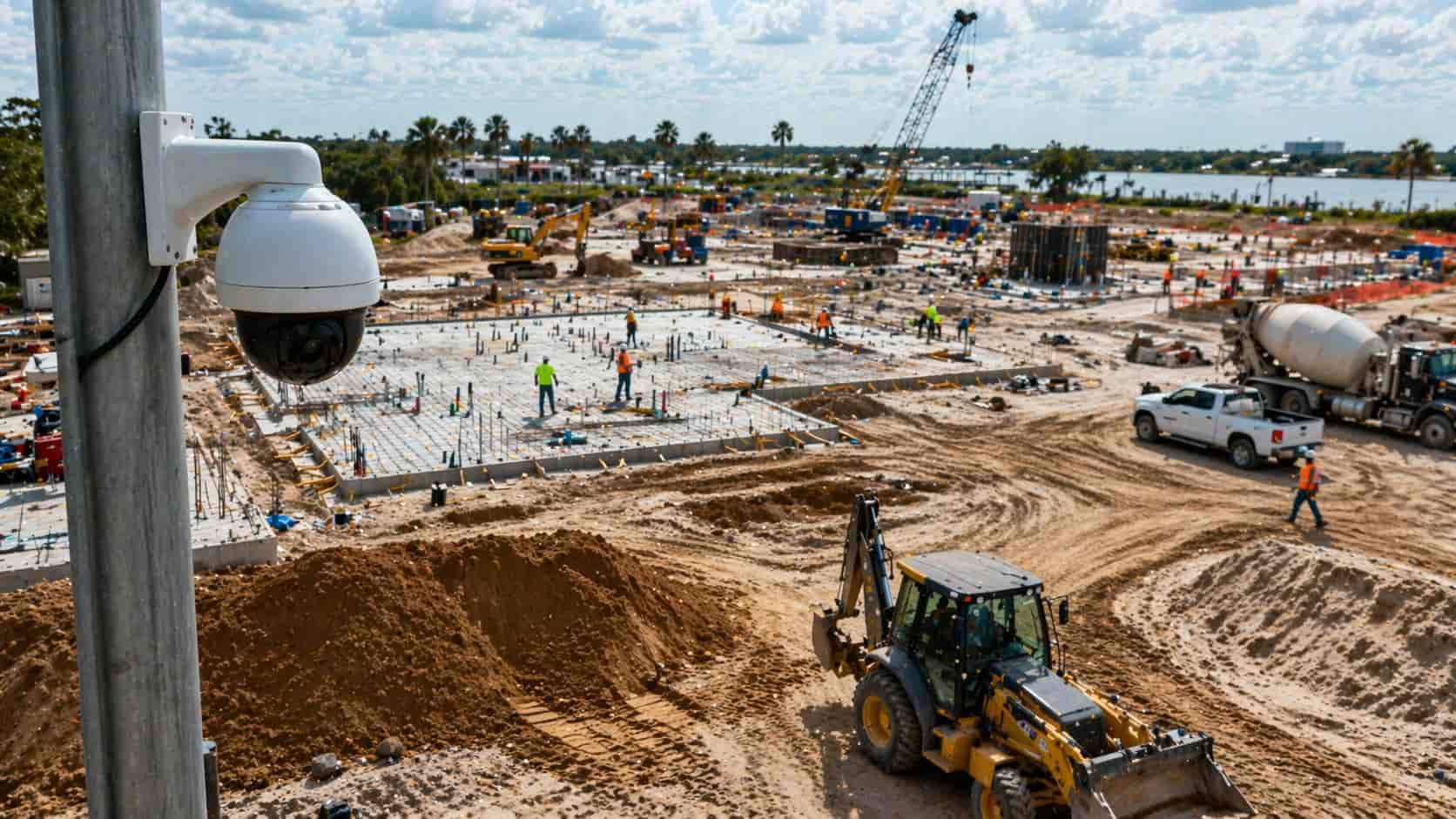 Job Site Security Cameras — Why Florida Contractors Are Installing Them and What to Expect